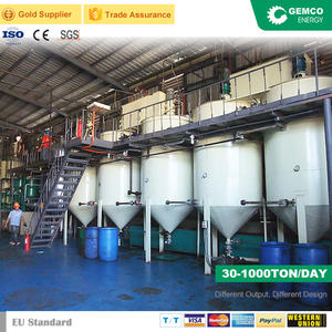 Planta de refinería de aceite crudo completo Industrial para procesamiento, a gran escala, vegetales comestibles, cocinar, <span class=keywords><strong>Bran</strong></span> de arroz, semillas de girasol, pescado - Product Image 3