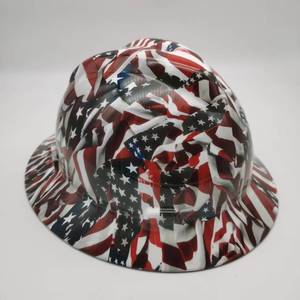 خوذة السلامة الصناعية مصنوعة من ألياف الكربون بشعار مخصص قبعة Ansi z89.1 صلبة - Product Image 5