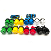 Kit de Joystick Arcade XINWA con Cero Retraso, Set DIY para 2 Jugadores, Botón Turbo para PC, Placa Codificadora USB de 8 Vías, Caja de Juego para Gabinete Pandora