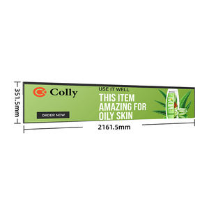 Ultra-Wide Digital Edge Shelf Stretched LCD <strong>Display</strong> Bar <strong>Kiosk</strong> HD Strip Advertising Panel for Supermarket for Panel Advertising - Product Image 4