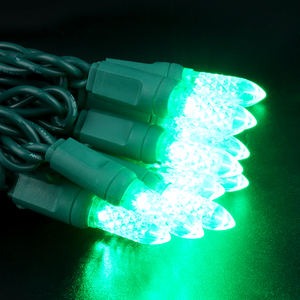 IP65 Không Thấm Nước Cho Ul Giáng Sinh Trang Trí Chiếu Sáng Màu Tím 25.5ft 50 Mini M5 Thay Đổi Độ Sáng LED Ánh Sáng Chuỗi 2-Năm Bảo Hành Cho - Product Image 3