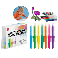 Boîte d'emballage avec LOGO personnalisé stylo de couleur de l'eau de pulvérisation marqueurs d'aérographe pour enfants