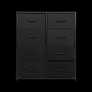 Commode autoportante moderne en tissu pour salon, durable, avec panneaux en MDF et acier inoxydable, en pin, disponible en plusieurs couleurs - Fournisseur en gros - Product Image 1