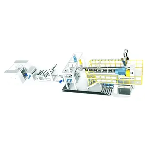 JNW120-1000 High configuration PP PS Plastic Sheet Extruder Single Screw Plastic Sheet Making Machine Line for PP PS Products