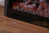 Série A-801-1S Lunettes Écran Led Effet De Flamme Électrique D'intérieur Vent Chaud Chauffage Noyau de Cheminée