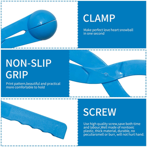 Jeu de bonhomme de <span class=keywords><strong>neige</strong></span> en plein air, kits de jouets de souffleur, ensemble de fabricant de boules de <span class=keywords><strong>neige</strong></span> d'hiver, <span class=keywords><strong>kit</strong></span> de jouets de <span class=keywords><strong>neige</strong></span> - Product Image 3