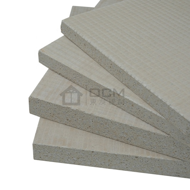 5mm 10mm 12mm Light Weight Fireproof & Waterproof Decorative Panel Cement Board Mgo Board Magnesium Oxide Board