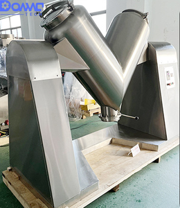 Mezcladora Homogeneizadora de Laboratorio de Alta Productividad, Tipo V de Doble Brazo, 200L, para Polvo de Pigmento Industrial, Acero Inoxidable SUS 304 - Product Image 2