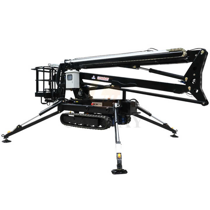 CE Certificated Small Electric Diesel Sky Spider Cherry Picker