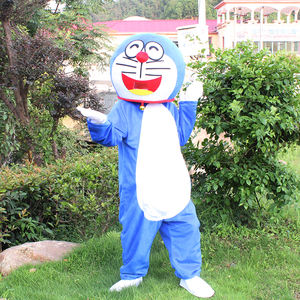 Superventas <span class=keywords><strong>Doraemon</strong></span> personaje de dibujos animados divertido gato mascota <span class=keywords><strong>disfraz</strong></span> japonés TV película gato dibujos animados Cosplay <span class=keywords><strong>disfraz</strong></span> para Halloween - Product Image 3