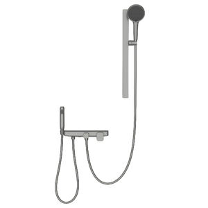 Juego de Grifería para Ducha de Estilo Novedoso y Económico con Cabezal de Ducha Autolimpiante y Rociador de Mano con Efecto Lluvia - Product Image 5