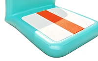 Siège gonflable en PVC pour SUP avec matériau brossé pour planche à pagaie - Facile à installer, capacité 1 personne, pour le surf et la plongée