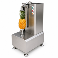 PS-Automatische 304 RVS Fruit- en Groenteschilmachine met Meerdere Messen voor Papaya, Pompoen, Ananas, Aardappel