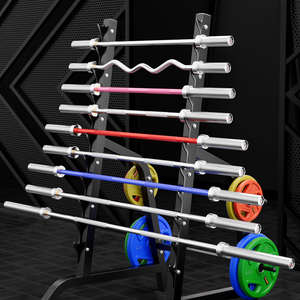 कस्टम उच्च गुणवत्ता वाले जिम 1.2 मीटर 1.5 मीटर 1.8 मीटर 2.2 मीटर ओलिप बारबेल बार - Product Image 3