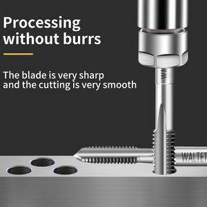 WALTETAP Tarauds à rainure droite HSSE M7 M8 M10 M12 M14 M16 M18 M20 M22 M24 <span class=keywords><strong>Taraud</strong></span> à filetage manuel - Product Image 3