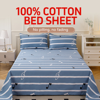 Parure de draps en coton 100 % personnalisée en gros – Draps-housses et draps plats super doux pour lits Queen et King Size