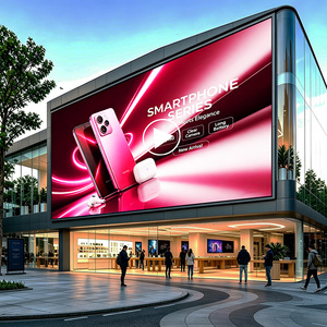 Pantalla LED para Exteriores Impermeable P2 P2.5 P2.9 P4 P5 P6 P8, Pantalla Gigante de Video LED para Publicidad en Edificios - Product Image 1