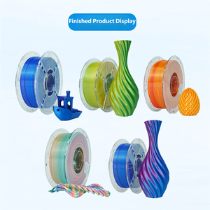 Filament PLA Soie pour Impression 3D 1,75 mm, Haute Brillance, Dégradé Métallique Changeant de Couleur pour Jouets Tendance - Product Image 3