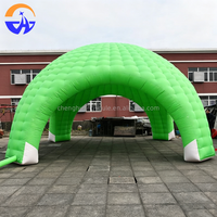 Dôme gonflable publicitaire personnalisé de grande taille avec souffleur, installation facile et durable, alimentation par prise, matériau en tissu Oxford