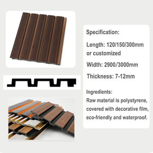 Nuevos Tipos <span class=keywords><strong>de</strong></span> Materiales para Paredes, <span class=keywords><strong>Panel</strong></span> 3D PS, <span class=keywords><strong>Panel</strong></span> Decorativo para <span class=keywords><strong>Pared</strong></span> Interior, Paneles <span class=keywords><strong>de</strong></span> <span class=keywords><strong>Pared</strong></span> PS <span class=keywords><strong>de</strong></span> 30/40/60 cm - Product Image 6