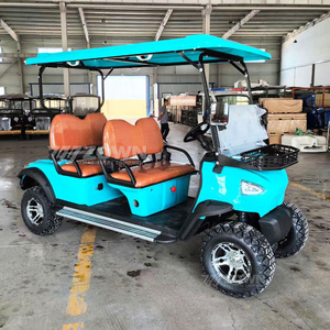Carrito de Golf Eléctrico de Bajo Precio, 4+2 Plazas, Alto Rendimiento, en Stock, Entrega Rápida - Product Image 3