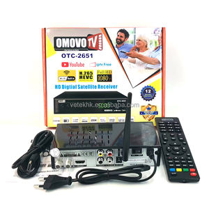 Receptor de TV Satelital Multistream Full HD 1080P DVB-S2 h.265 - Product Image 2