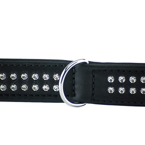 Custom Made 100% American Cow Leather Soft Padded <b>Dog</b> <b>Leash</b> with Rivet Design Indian Manufacturer Wedding Medium Breed Size - Product Image 2