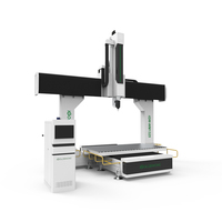 Machine de fraisage CNC à 5 axes de haute qualité pour moules, mousse, EPS et bois