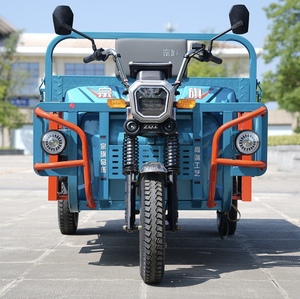 Buon prezzo pesante <span class=keywords><strong>tre</strong></span> ruote triciclo con motore ad alta potenza 1500W elettrico Cargo triciclo camion - Product Image 4