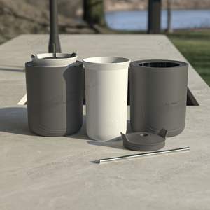 قالب سيليكون جديد ومطور 2 في 1 صديق للبيئة وخالٍ من مادة BPA لصنع الثلج مع غطاء، سريع التحضير ومحمول وعملي لأدوات الآيس كريم - Product Image 6