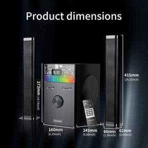 OEM/ODM Heavy Bass Subwoofer 2.1 Home Theater System RGB Sound Multimedia Blue Tooth Wireless <b>Gaming</b> TV <b>PC</b> Computer Speaker - Product Image 6