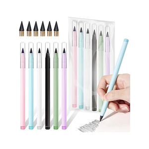 Inkless <b>Magic</b> Plastic Everlasting Eternal Infinity Reusable Writing Drawing Custom Logo Sustainable Pencil <b>Set</b> - Product Image 2