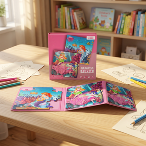 Rompecabezas magnético, juguete educativo para niños, fácil de transportar y adecuado para viajar. - Product Image 3
