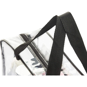 Wholesale Large Transparent Cosmetic Toy Organizer <b>Bag</b> Waterproof Plastic PVC Clear Toiletry Makeup <b>Bag</b> Custom - Product Image 4