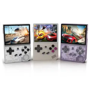 Anbernic cầm tay máy chơi game rg35xx h chơi game rg35xxh Videogames chơi PSP PS1 kéo dài 8 giờ