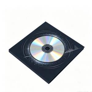 Custom Recycled <b>paper</b> Board CD Box Magnetic Closure Matt Lamination UV <b>gloss</b> Compact Packaging - Product Image 3