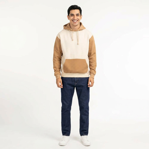 Sweat-shirts d'hiver pour hommes, en molleton uni, polyester/coton, respirants, séchage rapide, service OEM, vente en gros - Product Image 1