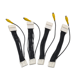 محول أسلاك كاميرا أمامية للسيارة بـ 24 دبوس، موصل كاميرا خلفية للسيارة، أسلاك راديو لتويوتا - Product Image 1