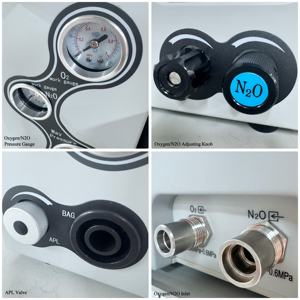 Máquina de anestesia portátil con diseño compacto, equipo veterinario ideal para <span class=keywords><strong>animales</strong></span>, máquina de anestesia portátil de 2/2" - Product Image 5