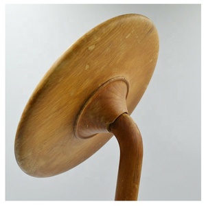 Specchio di vanità narciso in legno raro modernista - Product Image 4