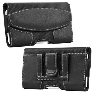 Étui de téléphone portable en cuir avec boucle de ceinture pour <span class=keywords><strong>iPhone</strong></span> Samsung - Product Image 2