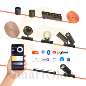 Dệt theo dõi đèn linh hoạt miễn phí phong trào mềm tuyến tính vành đai kết nối đường sắt hệ thống chiếu sáng thay đổi độ linh hoạt LED theo dõi đèn - Product Image 2