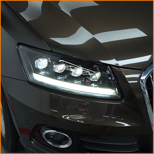 Faro per <span class=keywords><strong>Audi</strong></span> <span class=keywords><strong>Q5</strong></span> 8R 2009-2017, Gruppo Ottico Anteriore a LED con Lente Bifocale a Cristallo a 4 Lenti, <span class=keywords><strong>Accessori</strong></span> per Auto, Vendite Calde - Product Image 3
