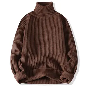 High Neck Fleece Knitted Sweatshirt for Women Winter India