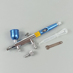 Aérographe double action HD-180 7,0 cc à alimentation par gravité, vitesse réglable, pour peinture artistique et modélisme - Product Image 4