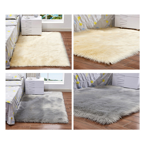 Tappeto a Forma di Cuore Morbido e Soffice in Poliestere Effetto Lana, Misura Personalizzabile per Soggiorno, Camera da Letto e Sala Giochi per Bambini - Product Image 3