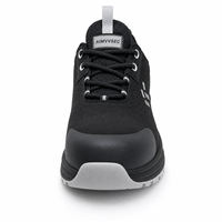 AIMVVSEC - Zapatos de Seguridad Ligeros de Microfibra y Gamuza, con Puntera de Material Compuesto, Antiaplastamiento, para Construcción, Minería y Fábrica