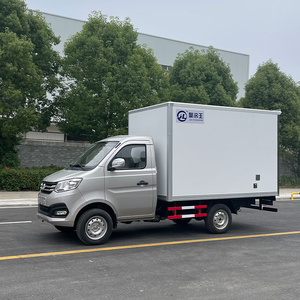 Chang Mini 4x2 cambio manuale refrigerato camion nuova condizione di carburante Diesel per bevande di trasporto di conservazione della carne fresca - Product Image 4
