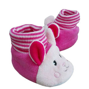 Personnalisé mignon dessin animé 3D poupée enfant en bas âge chaussettes infantile hiver bébé hochet jouet chaussettes de sol chaussures - Product Image 2