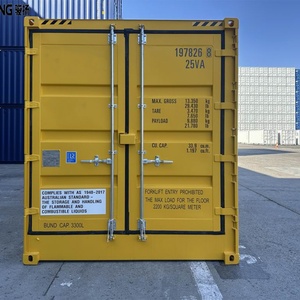 ตู้คอนเทนเนอร์เก็บสารเคมีเหล็กคอร์เทน 20HCOS DG รุ่นใหม่ แบบปิด สำหรับเก็บของอันตราย ของเหลวไวไฟ และของเหลวที่ติดไฟได้ - Product Image 5
